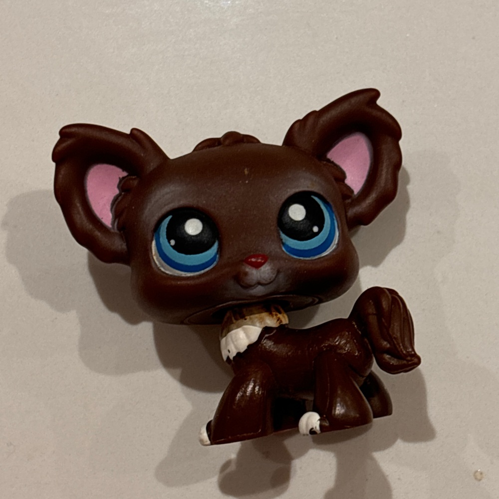 LPS littlest pet shop brown chihuahua